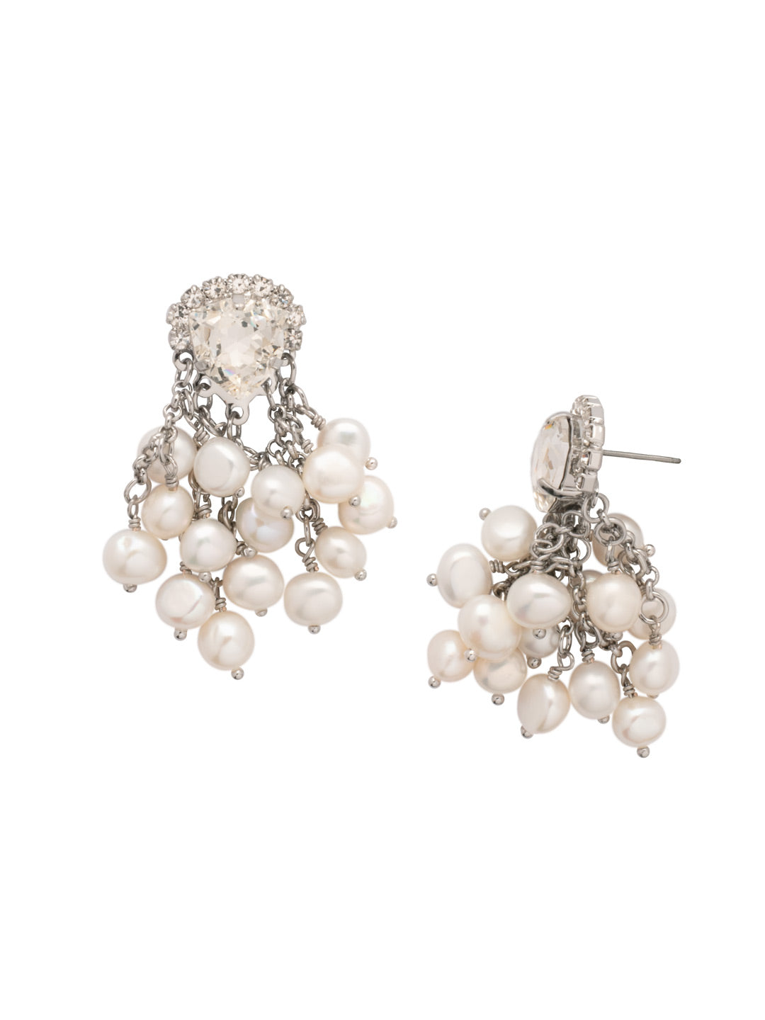 Pearl Cluster Stud Earrings - Shop Bridal Jewelry | Dareth Colburn